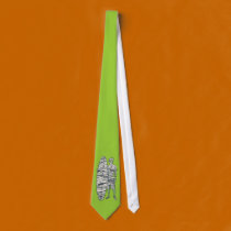 Surfing Halloween Mummy ties