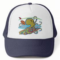 Surfing Halloween Octopus hats by AHalloweenTrail Surfing Halloween Octopus hats