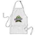 Surfing Halloween Skeleton aprons