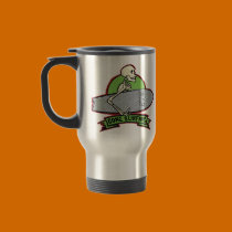 Surfing Halloween Skeleton mugs