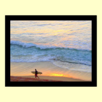 Surfing in Baja Mexico posters