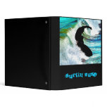 Surfing in Curling Wave Binders