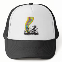 surfing into rainbows hats by doonidesigns surfing into rainbows hats