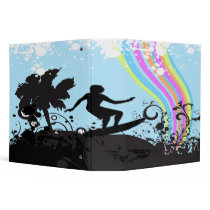 surfing into rainbows II notebook-01 binders