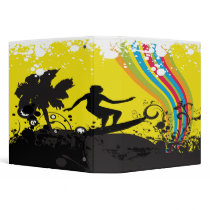 surfing into rainbows notebook-01 binders