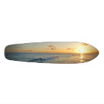Surfing into the Sunset Skate Board Deck