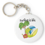 Surfing is Life Key Chains