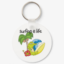 Surfing is Life keychains