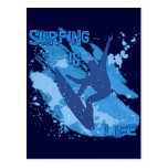 SURFING IS LIFE POSTCARDS