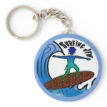 Surfing Jew Keychain