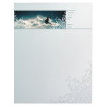 Surfing letterhead