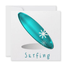 Surfing Logo Invitation