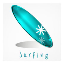Surfing Logo Invitation