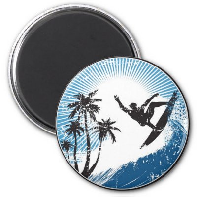 Surfing magnets