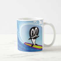 Surfing Orca Mug