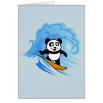 This darling panda bear is too cute! He loves to go surfing on huge waves. What a cute design for anyone who loves surfing.