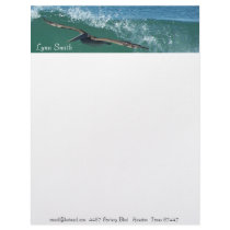 Surfing Pelican Letterhead