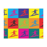 Surfing Pop Art Post Cards