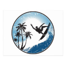 Surfing Post Cards