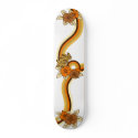"Surfing Safari" Skateboard in Gold by DriveIndustries "Surfing Safari" Skateboard in Gold