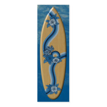 Surfing Safari Surfboard Bookmark Business Cards