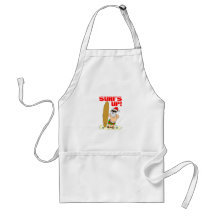 Surfing Santa Aprons