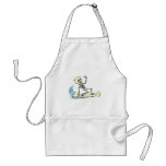 sUrFiNg SkELeToN aprons