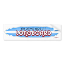 Surfing sticker bumper stickers