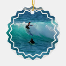Surfing Style Ornament