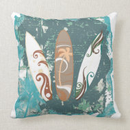 surfing surfboards throw pillows throwpillow