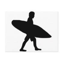 Surfing - Surfer Post Card