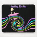 Surfing The Net mousepads