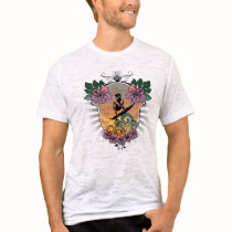 waves, surf, surfing, surf table, flower, shield, sunset, beach, sea, ocean, big kahuna, surfer, sun, thsirt, spring break tshirts, pop art, Shirt with custom graphic design