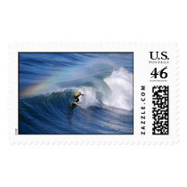 Surfing Under A Rainbow Postage