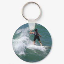 Surfing Wave keychains