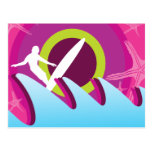 Surfing: Wave Rider Post Card