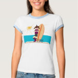 Surfing Wilma Tee Shirts