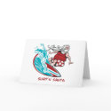 Surf'n Santa cards