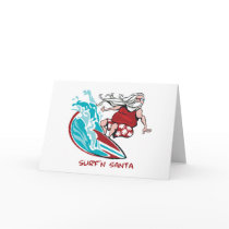 Surf'n Santa cards