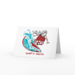 Surf'n Santa cards
