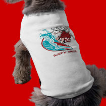 Surf'n Santa pet clothing