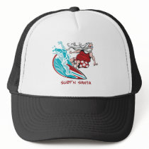 Surf'n Santa hats by achristmastrail Surf'n Santa hats