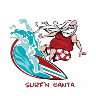 Surf'n Santa shirt