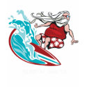 Surf'n Santa t-shirts