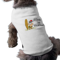 Surfs Up Bitches Santa pet clothing
