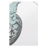 Surf's Up Blue Stationary stationery