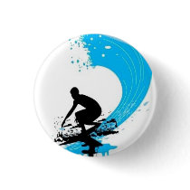 SURFs UP Button by DesignEntice SURFs UP Button