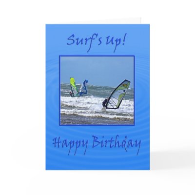 Surfs up! card by Eggznbeenz