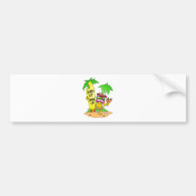 Surfs Up Drink Up Bumper Sticker