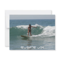 Surf's Up invitations